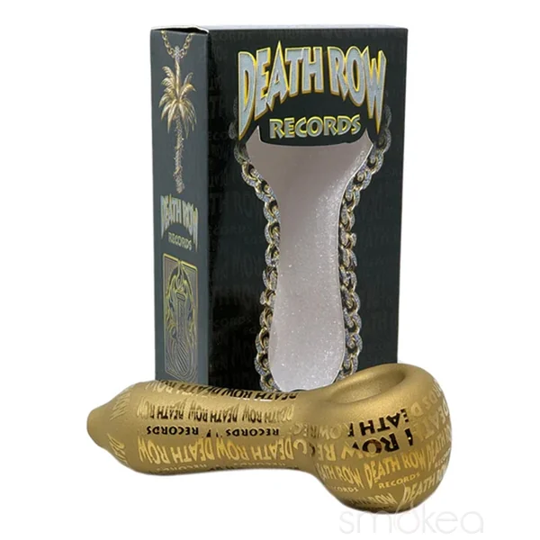 Death Row Records Metallic Etched Spoon Pipe