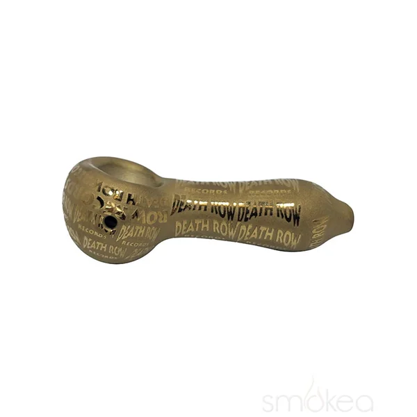 Death Row Records Metallic Etched Spoon Pipe - Image 2