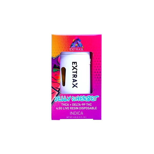 DELTA EXTRAX ADIOS BLEND THCA Delta-9P 4.5G Disposables - Image 2