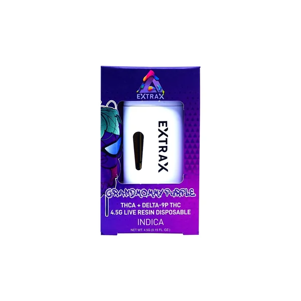 DELTA EXTRAX ADIOS BLEND THCA Delta-9P 4.5G Disposables - Image 4