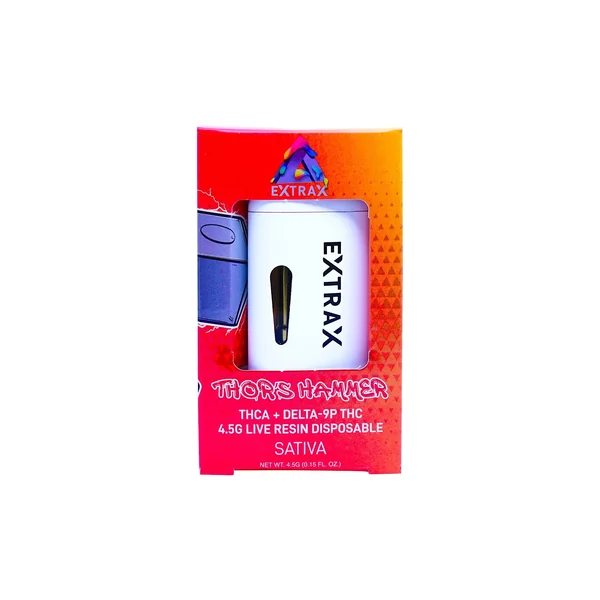 DELTA EXTRAX ADIOS BLEND THCA Delta-9P 4.5G Disposables - Image 5