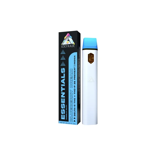 Delta Extrax Blueberry Dream Essentials Delta-9/THCP 2G Disposable $7.99
