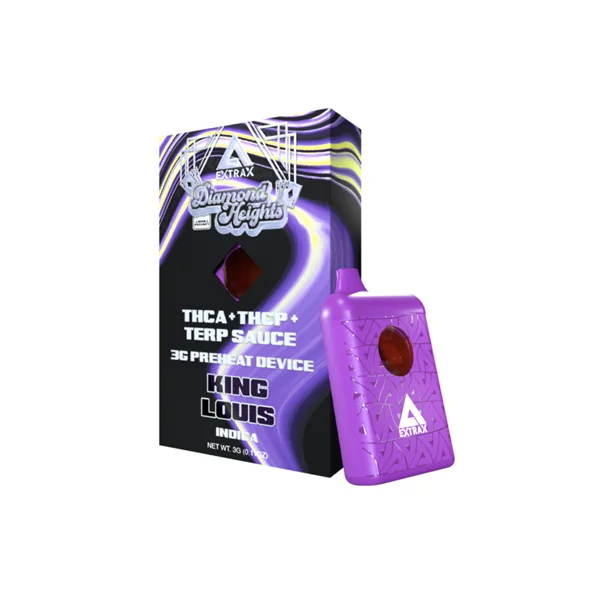 Delta Extrax King Louis Diamond Heights THCA/THCP Terp Sauce 3G $17.99