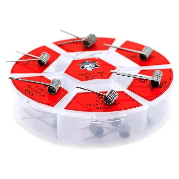 Demon Killer Coils 6 in 1 Prebuilt Coils 24 Pieces - Image 5