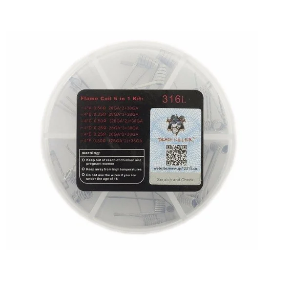 Demon Killer Coils 6 in 1 Prebuilt Coils 24 Pieces - Image 7