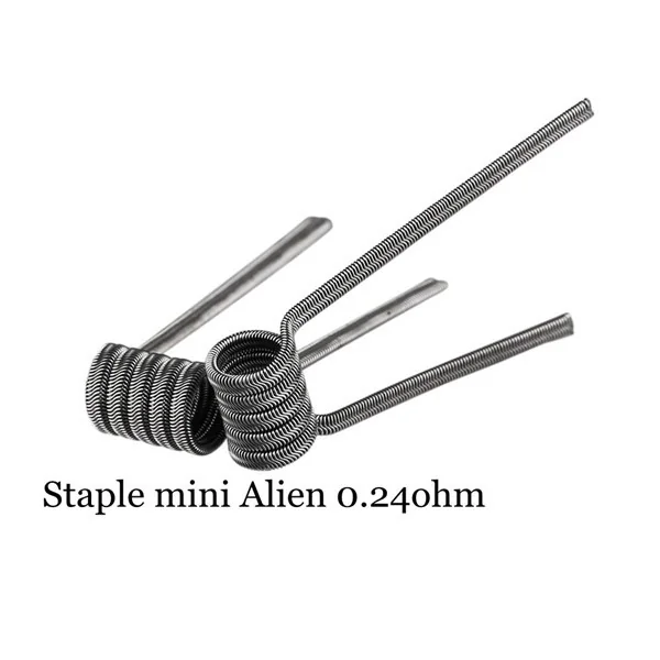 Demon Killer Handcraft Staple Mini Alien Prebuilt Wire Set Ni80 0.24 Ohms - Image 2