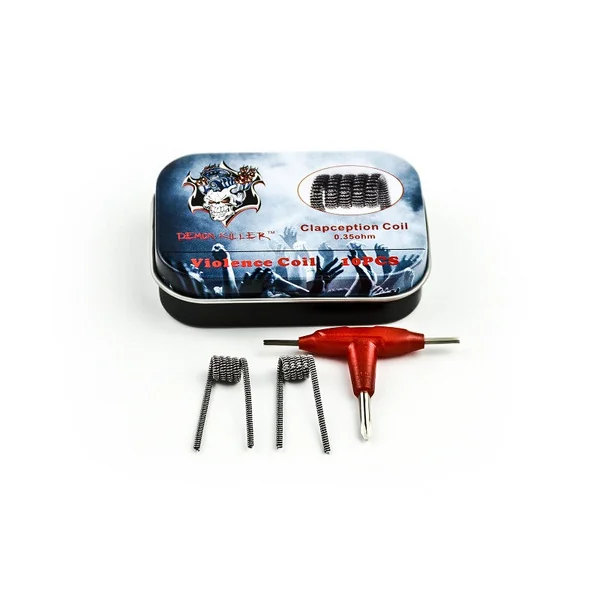 Demon Killer Prebuilt Wire Clapcetion Coil 0.35ohm 10pcs - Image 4