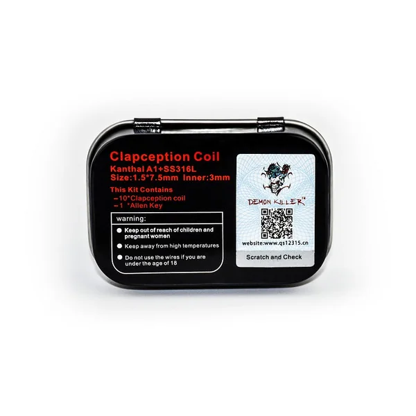 Demon Killer Prebuilt Wire Clapcetion Coil 0.35ohm 10pcs - Image 5
