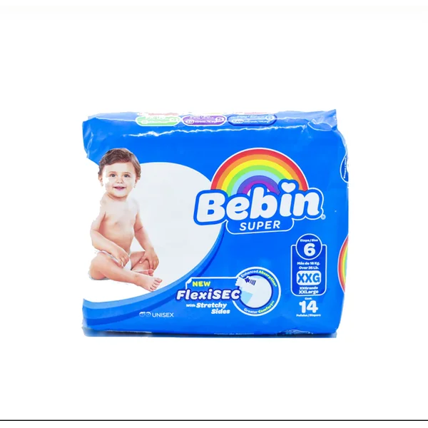 DIAPER BEBIN XXXLARGE 3CT