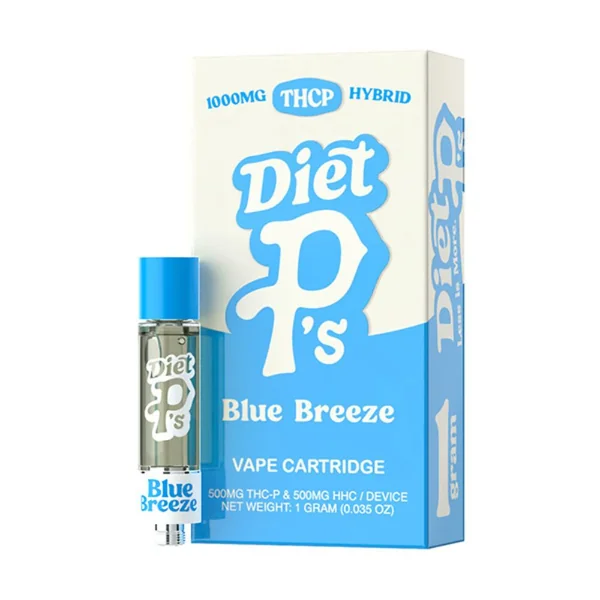 Diet P’s THC-P + HHC Vape Cart – 1 Gram Ultra-Potent Hybrid Blend - Image 3