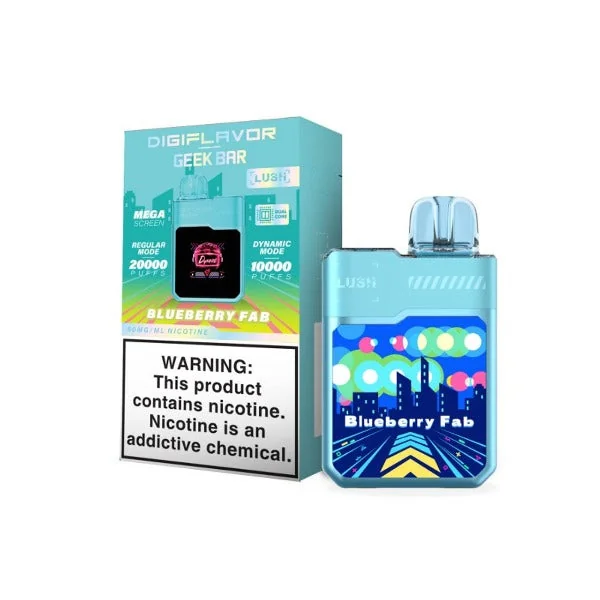Digiflavor x Geek Bar Lush 20000 Puffs Rechargeable Vape Disposable 18mL - Image 4