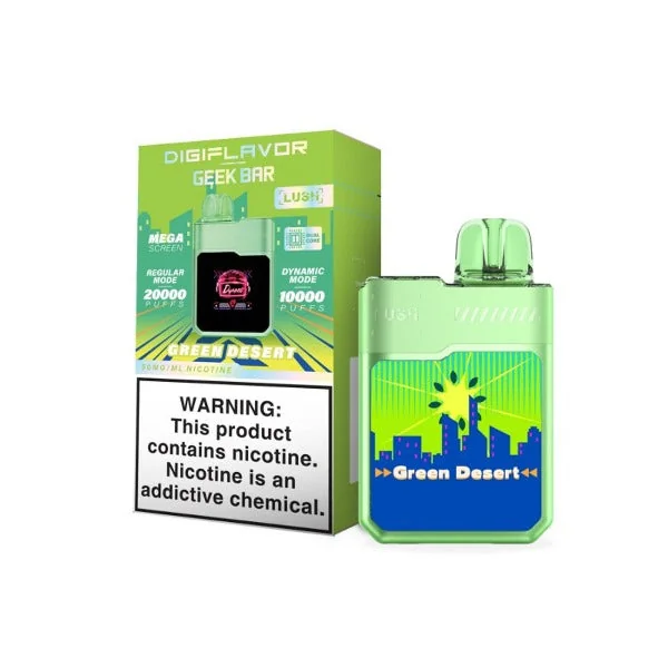 Digiflavor x Geek Bar Lush 20000 Puffs Rechargeable Vape Disposable 18mL - Image 5
