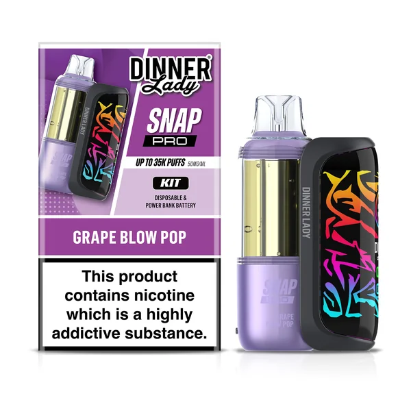 Dinner Lady 35K Snap Pro Disposable Kit 19mL (5/pack) [TX Compliant] - Image 3