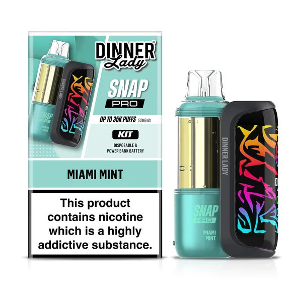 Dinner Lady 35K Snap Pro Disposable Kit 19mL (5/pack) [TX Compliant] - Image 5