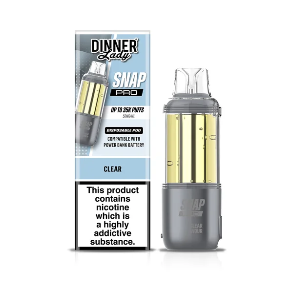 Dinner Lady 35K Snap Pro Disposable Pod 19mL (5/pack) [TX Compliant] - Image 2
