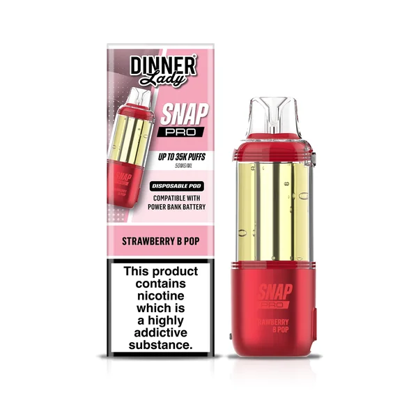 Dinner Lady 35K Snap Pro Disposable Pod 19mL (5/pack) [TX Compliant] - Image 11