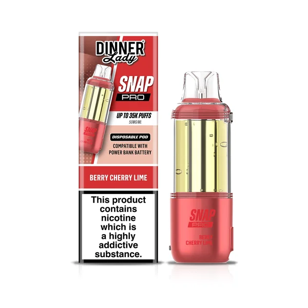 Dinner Lady 35K Snap Pro Disposable Pod 19mL (5/pack) [TX Compliant] - Image 12