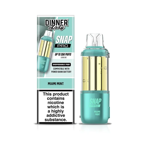 Dinner Lady 35K Snap Pro Disposable Pod 19mL (5/pack) [TX Compliant] - Image 5