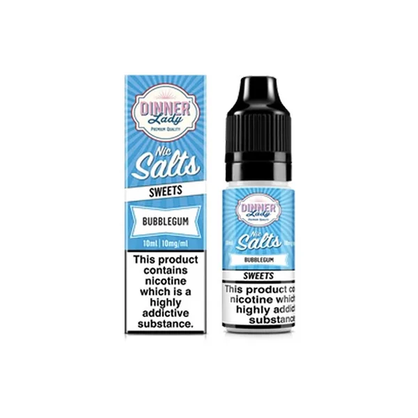 Dinner Lady Bubblegum Nic Salt E-Liquid