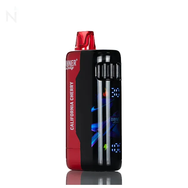 Dinner Lady Galax 60000 Puffs Disposable Vape - California Cherry