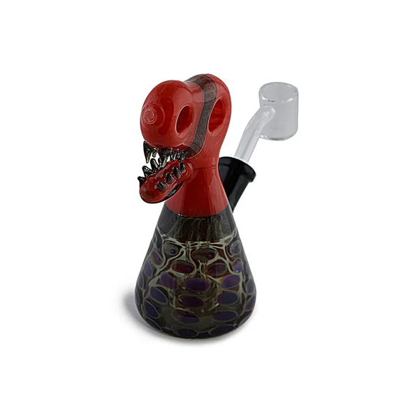 Dino Head Dichro Glass Rig - Image 2
