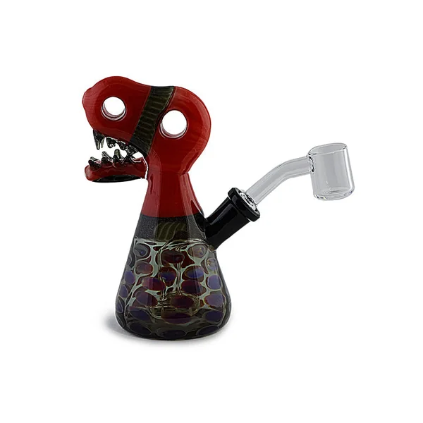 Dino Head Dichro Glass Rig - Image 4