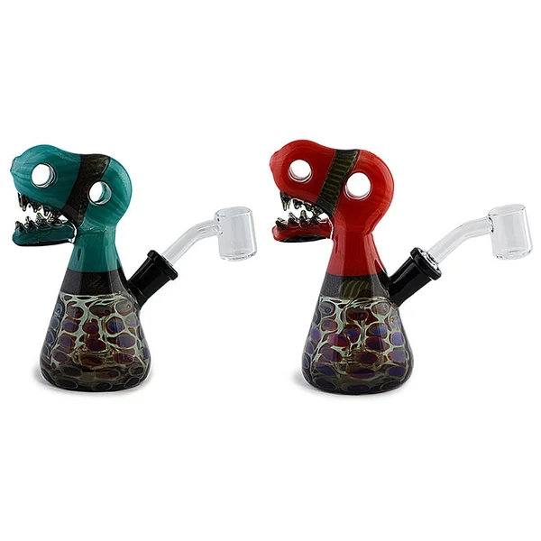 Dino Head Dichro Glass Rig - Image 5