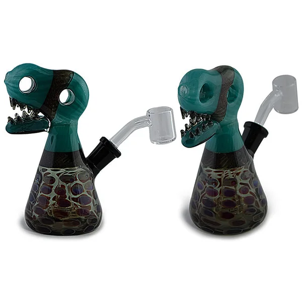 Dino Head Dichro Glass Rig - Image 6