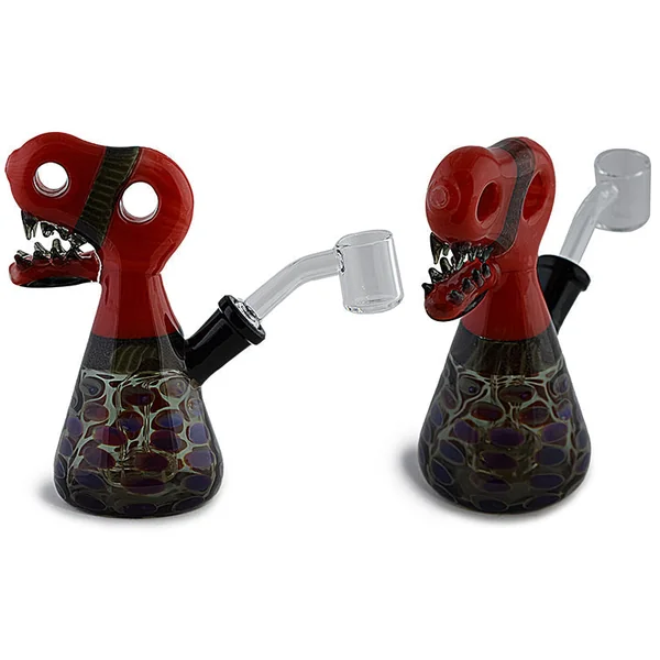 Dino Head Dichro Glass Rig - Image 7
