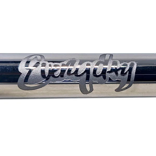 Dogg Lbs Deep Everyday 4" Electro Plated Tri Prism Hand Pipe (SINGLE) - Image 2