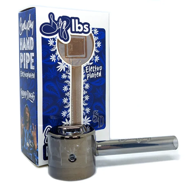 Dogg Lbs Deep Everyday 4" Electro Plated Tri Prism Hand Pipe (SINGLE) - Image 3