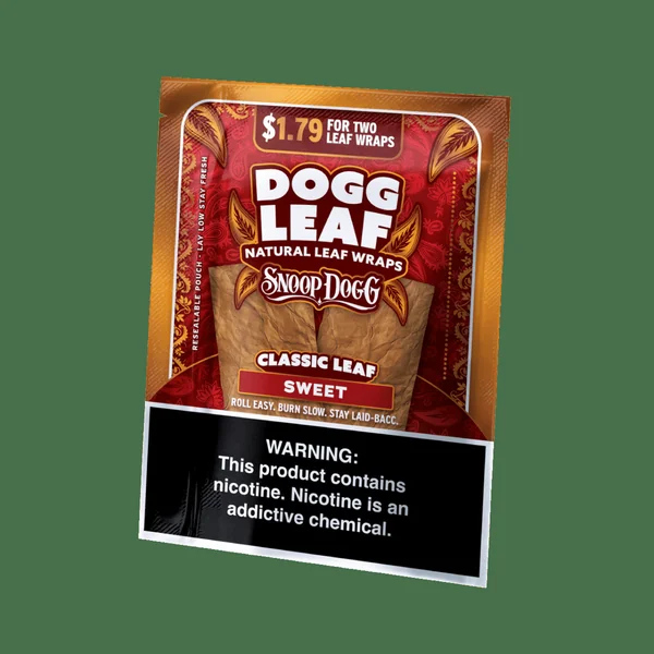 Dogg Leaf Flat Wraps Sweet