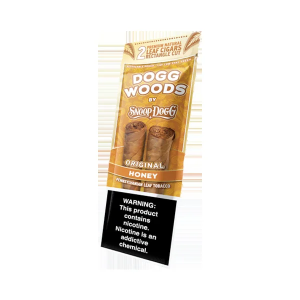 Dogg Woods Natural Leaf Cigars (Honey) - Image 2