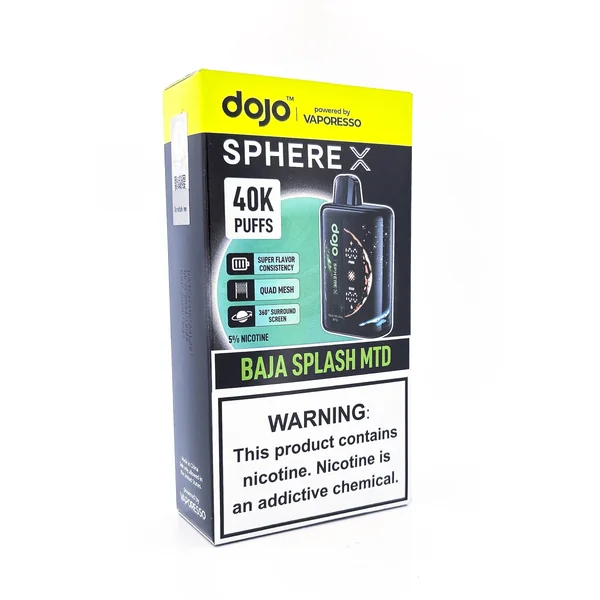 DOJO SPHERE X DISPOSABLE / BAJA SPLASH MTD / 50MG / 20ML / 40K PUFFS