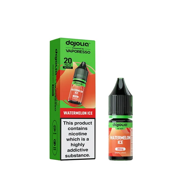 DojoLiq Watermelon Ice 10ml Nic Salt E-Liquid by Vaporesso - Image 2