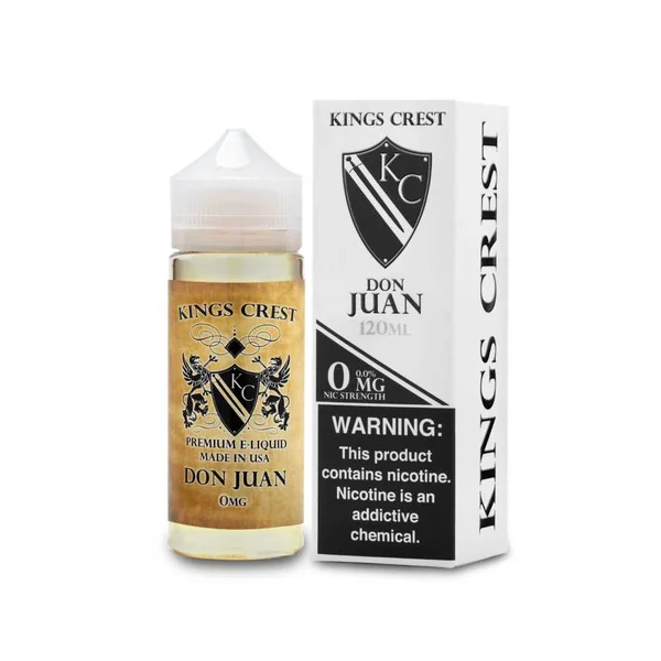 Don Juan E-Liquid 120ml by King's Crest E-Juice