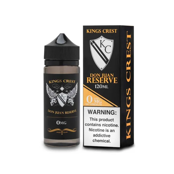 Don Juan Reserve E-Liquid 120ml by King's Crest