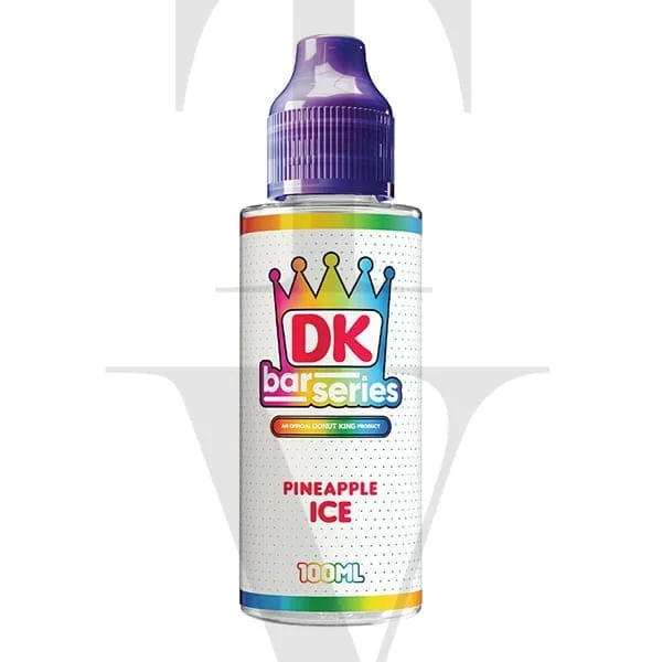 DONUT KING BAR SERIES PINEAPPLE ICE 100ML SHORTFILL E-LIQUID