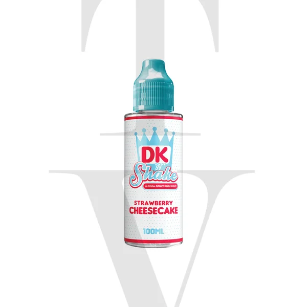 DONUT KING 'N' SHAKE - STRAWBERRY CHEESECAKE 100ML SHORTFILL E-LIQUID