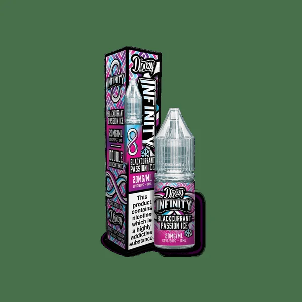 Doozy Infinity Salts Blackcurrant Passion Ice Nic Salt E-Liquid