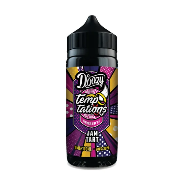 Doozy Temptations Jam Tart E-Liquid Short fill