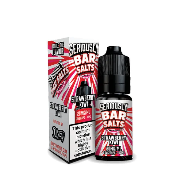 Doozy Vape Co Seriously Bar Salts Strawberry Kiwi 10ml - Image 3
