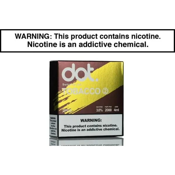 DOTMOD SWITCH PRE-FILLED DISPOSABLE PODS - 2000 PUFFS (2 PACK) - Image 2