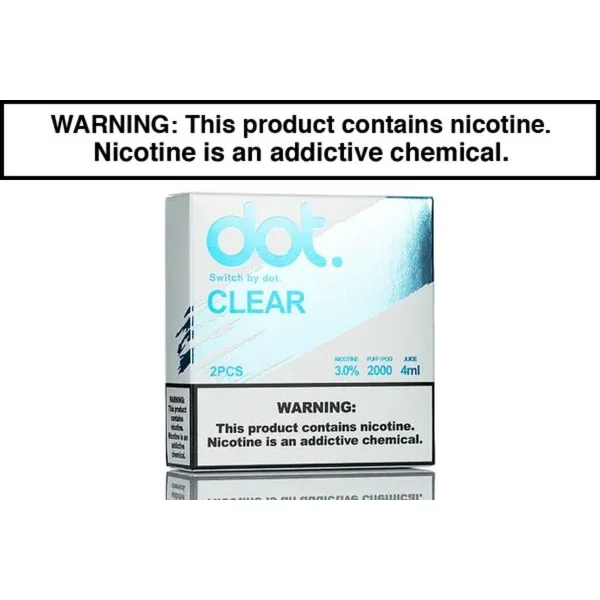 DOTMOD SWITCH PRE-FILLED DISPOSABLE PODS - 2000 PUFFS (2 PACK) - Image 4
