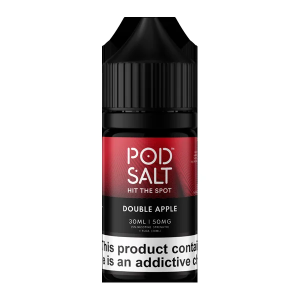 Double Apple POD SALT Onyx Salts