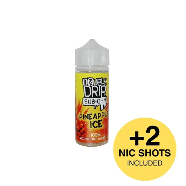 Double Drip Pineapple Ice Shortfill E-Liquid 100ml