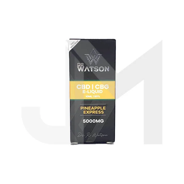 Dr Watson 5000mg CBD E-Liquid Pineapple Express - 10ml