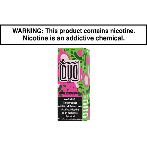 DRAGON FRUIT WATERMELON BY SLAMMIN DUO SALTS 30ML