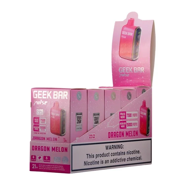 Dragon Melon Geek Bar Pulse - Vaperushusa Online Vape Store - Image 2
