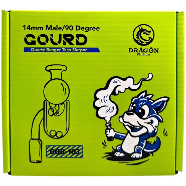 Dragon Platinum Gourd Quartz Banger Terp Slurper